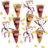 ArtCreativity Bendable Pizza Figures - 12-Pack Fidget Toys for Kids, Fun Pizza Party Favors, Goodie Bag Stuffers & Pinata Fillers, Stress Relief Toys for Boys and Girls view 1