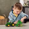 1:32 John Deere 7270R with 560R Round BALER view 2