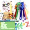 Dacefloy Magnetic Bingo Wand with Metal Ringed Chips for Counting School/Game Chips Plastic Markers Education STEM Tool for Students view 3