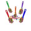 Dacefloy Bingo Magnetic Wand Set 5 Pieces Colorful Magnetic Wands with 500 Transparent Metal Ringed Chips for Game Tokens, Homeschool Supplies Math Counters view 1