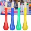 HURRISE Kids Paint Brush, DIY Oil Watercolor 4Pcs Ainting Brushes for for Kids view 3