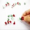 10 Mixed Ceramic Mug Cups Dollhouse Miniature Christmas Kitchenwares 16001 view 4