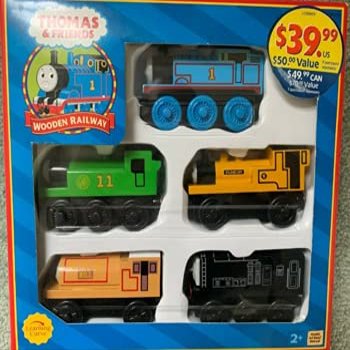 5-Car Engine Pack - Genuine Replacement for Thomas & Friends Wooden Railway by Learning Curve 5-Car Engine Pack - LC09973