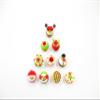 Dollhouse Miniature Food Christmas Seasonal Mixed 10 Cupcake Bakery Supply 16002 view 3
