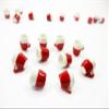 10 Red Ceramic Mug Cups Dollhouse Miniature Christmas Kitchen Utensils 16000 view 2