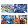 4 in 1 Increasing Difficulty Kid Puzzle for Kids, Ages 3-8, 24-60-Piece, Puzzles for Children Learning Educational Puzzle Toys for Boys and Girls Set for Kids(4 Puzzles) view 1