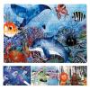 4 in 1 Increasing Difficulty Kid Puzzle for Kids, Ages 3-8, 24-60-Piece, Puzzles for Children Learning Educational Puzzle Toys for Boys and Girls Set for Kids(4 Puzzles) view 2