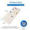 GSE Games & Sports Expert Bingo Master Board & 7/8" Multi-Color Balls, White Bingo Calling Board for Parties, Large Groups, Family Game Night view 2
