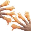 AQKILO Tiny Hands Finger Puppets Set, 4 Pairs of Left and Right Hands, Mini Novelty Toys for TikTok, Skits, Gag Gifts, and Classroom Fun view 2