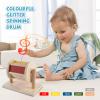 Full Size Spinning Drum Montessori Toys for Infant 6 - 12 Months 1 Year Old Babies Toddlers (Multiple Materials) view 2
