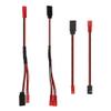 4Pack Vgoohobby JR Y-Harness Splitter 1 JR Male to 2 JST Female,JST Female to JST Male & JR Female,JST to JR Cable Wire for RC Car Truck Airplane Drone Boat view 1