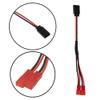 4Pack Vgoohobby JR Y-Harness Splitter 1 JR Male to 2 JST Female,JST Female to JST Male & JR Female,JST to JR Cable Wire for RC Car Truck Airplane Drone Boat view 3