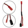 4Pack Vgoohobby JR Y-Harness Splitter 1 JR Male to 2 JST Female,JST Female to JST Male & JR Female,JST to JR Cable Wire for RC Car Truck Airplane Drone Boat view 4