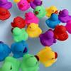 144-Pack Mini Rubber Ducks Set, Mini Colorful Rubber Duckies Bath Toy for Child,Float & Squeak Tiny Ducks Pool Toy Set for Kids Party Favors,Birthday Party Supplies,Prize Rewards view 4