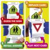 100 PICS US Road Signs Travel Game - Learn 100 Road Signs | Flash Cards with Slide Reveal Case | Card Game, Gift, Stocking Stuffer | Hours of Fun for Kids and Adults | Ages 6+ view 4