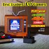 Tiny Arcade Atari 2600 3.5" Mini Retro Game - Playable Console & TV w/ Real Gameplay & Sound-10 Classic Video Games: Pac-Man, Breakout, &More(Ages 8+) view 3