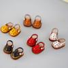 XiDonDon Cowhide Handmade Casual Hole Shoes for OB11,GSC, Body9, 1/12 bjd Doll Shoes Doll Accessories (White) view 4