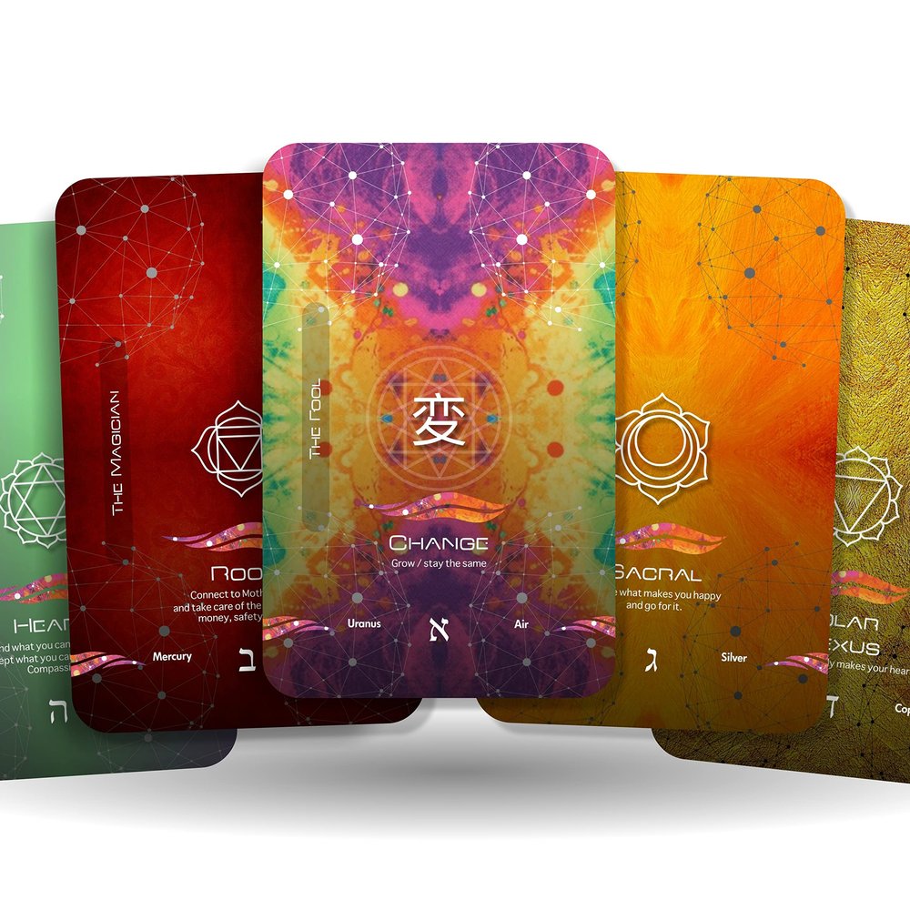 Ibiza Tarot Quantum Healing Tarot - Major Arcana Cards | Fortune Telling Tarot Cards Deck for Beginners | Authentic Tarot Experience - Set of 22 Cards