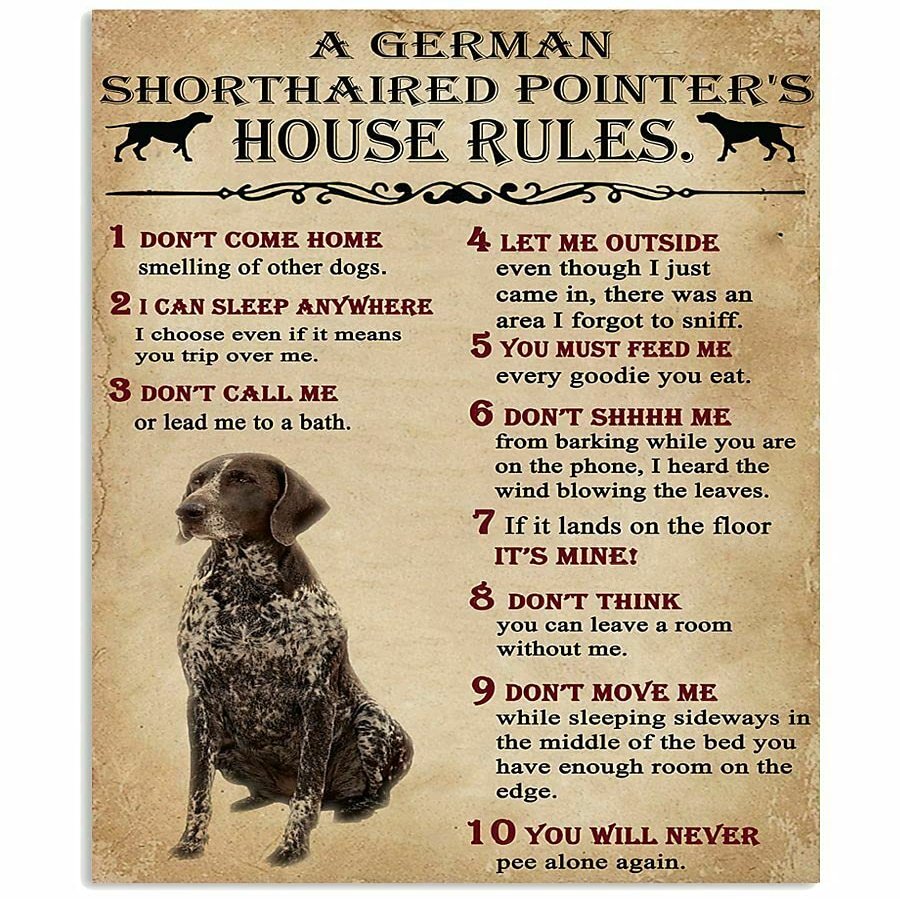1000 Piece Wood Puzzles German Shorthaired Pointer Rules for Livingroom Gift for Dog Lover Jigsaw Puzzles Development Toys Games Toys Gift