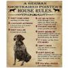 1000 Piece Wood Puzzles German Shorthaired Pointer Rules for Livingroom Gift for Dog Lover Jigsaw Puzzles Development Toys Games Toys Gift view 1