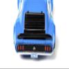 AFX Mustang - Boss 302 - Blue HO Scale Slot Car view 3