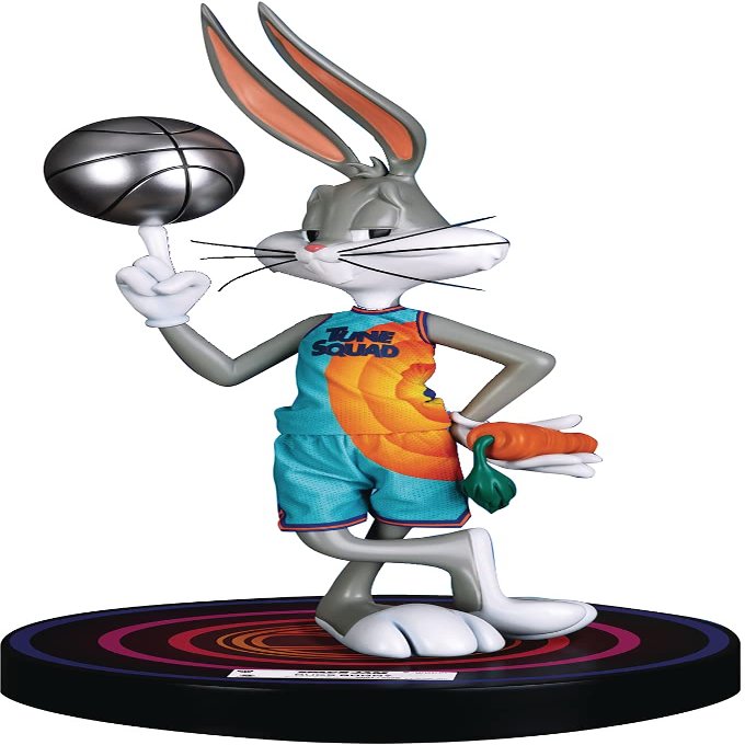 Beast Kingdom Space Jam: A New Legacy: Bugs Bunny MC-047 Master Craft Statue,Multicolor,17 inches
