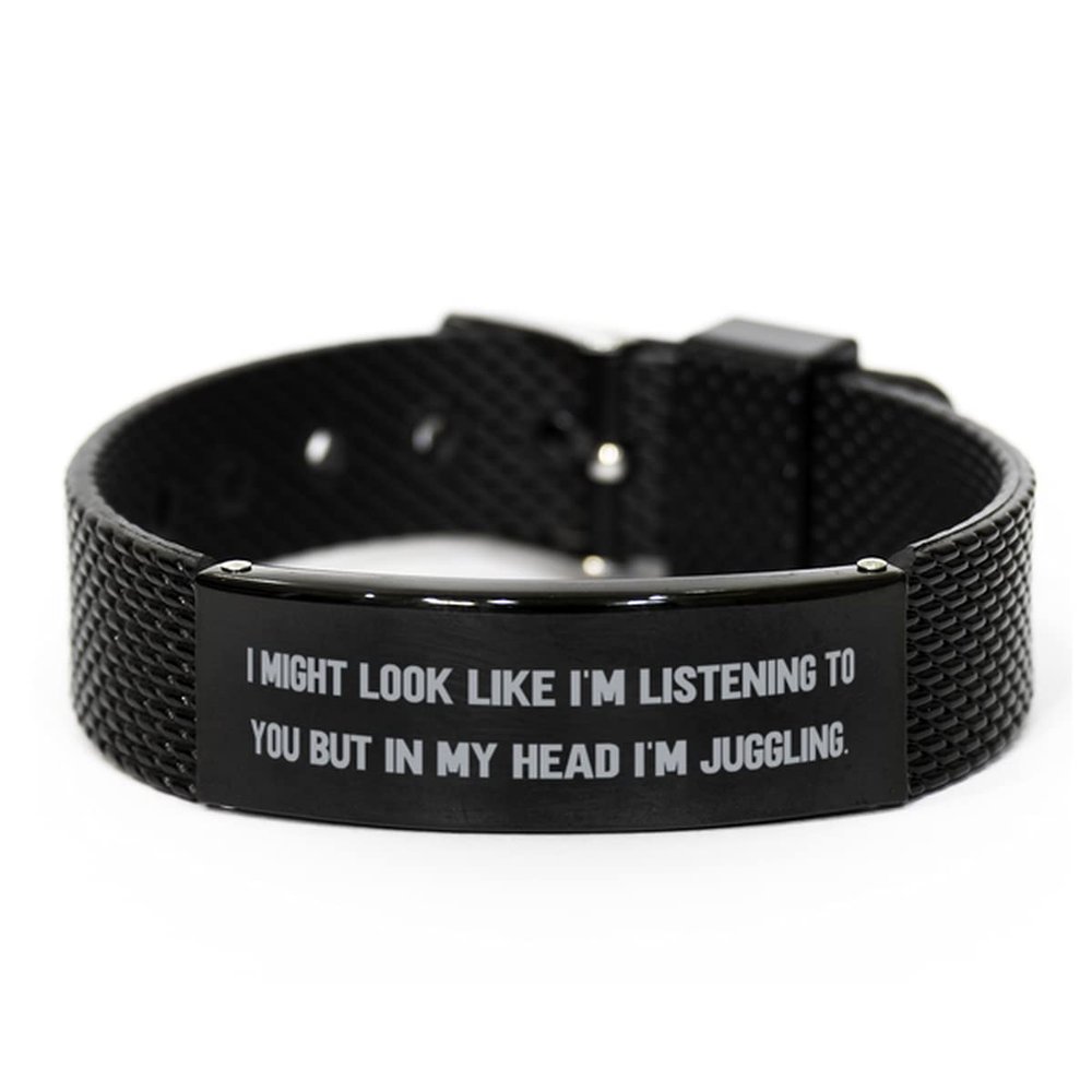 Nice Juggling Gifts, I Might Look Like I'm Listening to You but in My Head I'm Juggling, Gag from Friends