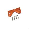 GPM for LOSI 1/8 LMT 4WD Solid AXLE LOS04022 Aluminum Front/Rear Frame Mount - 5PC Set (Orange) view 1