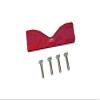 GPM for LOSI 1/8 LMT 4WD Solid AXLE LOS04022 Aluminum Front/Rear Frame Brace -5PC Set (red) view 1