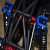 GPM for LOSI 1/8 LMT 4WD Solid AXLE LOS04022 Aluminum Front/Rear Frame Brace -5PC Set (red) view 3