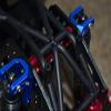 GPM for LOSI 1/8 LMT 4WD Solid AXLE LOS04022 Aluminum Front/Rear Frame Brace -5PC Set (red) view 4