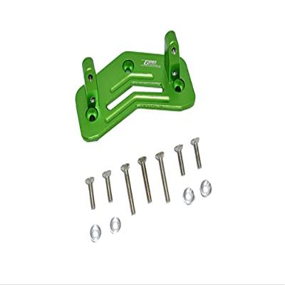GPM for LOSI 1/8 LMT 4WD Solid AXLE LOS04022 Aluminum SERVO Mount -12PC Set (Green)