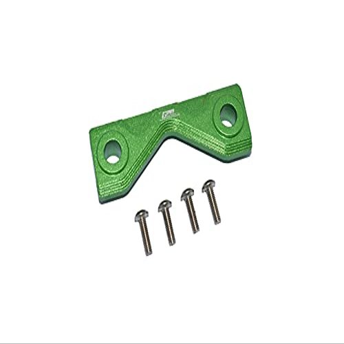 GPM for LOSI 1/8 LMT 4WD Solid AXLE LOS04022 Aluminum Front/Rear Frame Mount - 5PC Set (Green)