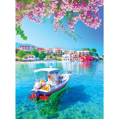 RoseArt - Kodak Premium - Assos Village - 1000 Piece Jigsaw Puzzle for Adults
