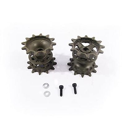 Replacement Part For Driving Wheels For 3938/3938-1 RC Tank Russian T90 1/16 Plastic Spare Parts Drive Wheel Sprockets