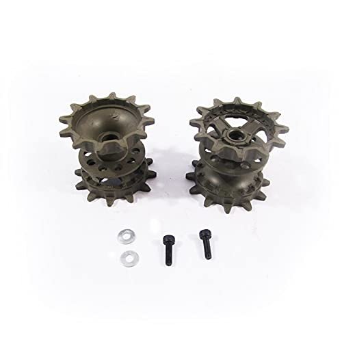 Replacement Part For Driving Wheels For 3938/3938-1 RC Tank Russian T90 1/16 Plastic Spare Parts Drive Wheel Sprockets