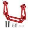 ShareGoo Aluminum Alloy Front Shock Tower Mounts Replacement 3639 Compatible with Traxxas 2WD Slash Rustler Stampede Ford F-150 Raptor 1/10 RC Car (Red) view 1