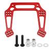 ShareGoo Aluminum Alloy Front Shock Tower Mounts Replacement 3639 Compatible with Traxxas 2WD Slash Rustler Stampede Ford F-150 Raptor 1/10 RC Car (Red) view 2