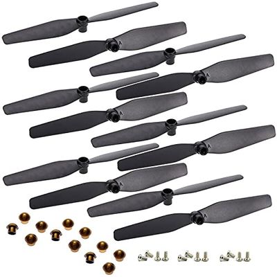 Replacement Part For Accessories Spare Parts Propeller Blades For XS816 XS812 XS809S XS809W XS809HW S169 S167 SG700 DM107S RC Drone Quadcopter - (Color: 12pcs Blades)