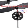 Replacement Part For Accessories Spare Parts Propeller Blades For XS816 XS812 XS809S XS809W XS809HW S169 S167 SG700 DM107S RC Drone Quadcopter - (Color: 12pcs Blades) view 3