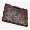 Backgammon Capricorn Engraved - 23.6 inch - Handmade Board Game - Personalized view 1