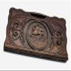 Backgammon Ship Engraved - 23.6 inch - Handmade Board Game - Personalized view 1