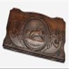 Backgammon Horse Engraved - 23.6 inch - Handmade Board Game - Personalized view 1