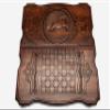 Backgammon Horse Engraved - 23.6 inch - Handmade Board Game - Personalized view 2