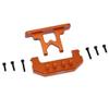 GPM Racing Aluminium Rear Bumper + Rear Bodyshell Mount Orange SCX24 Deadbolt view 1
