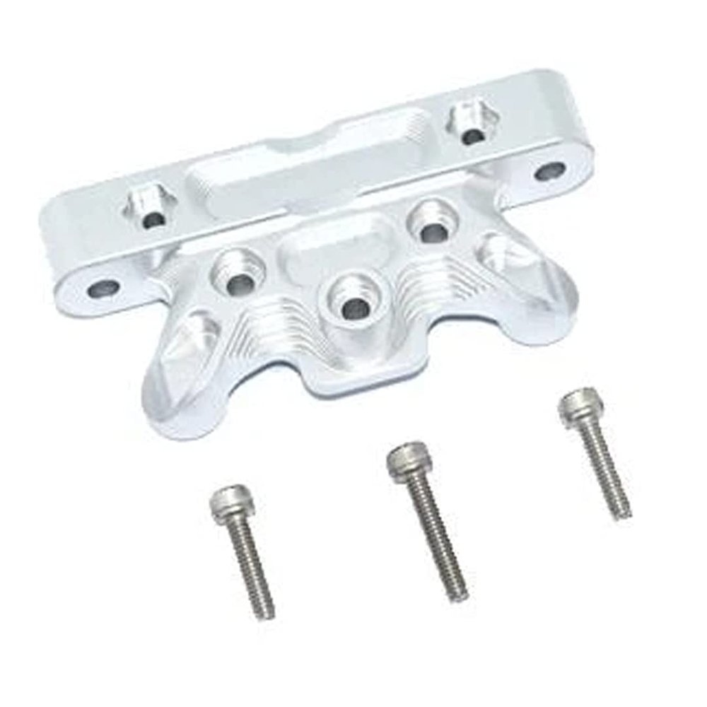 GPM Racing Aluminum Front Top Plate Silver 1/5 8S BLX Kraton & Outcast