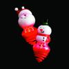 Light-Up Holiday Spin Tops for Kids and Adults, Plastic Christmas Party Favors view 3