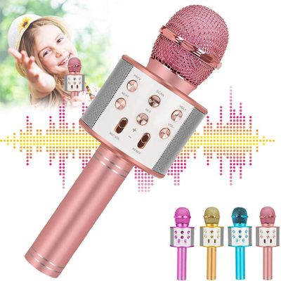 ZZLWAN Kids Karaoke Microphone for Girl Gifts: Top 2025 Girl Toys for 3 4 5 6 7 8 9 10 Year Old Girl Christmas Birthday Gifts Ideas