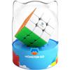 Monster Go 3x3 Standard Speed Cube, MG 356 v2 Cube Learning Series Puzzle Toy for Kids Beginners(Premium Package) view 1