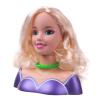 KonHaovF Kids Doll Head for Hair Styling and Make Up, Practice Makeup Doll with Hair Dryer, Accessories view 2